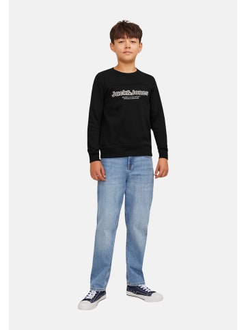 JACK & JONES Junior Sweatshirt 'Lakewood' in schwarz