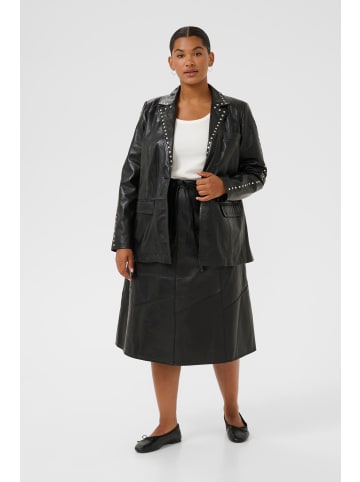 KAFFE curve Lederrock KCtera A-shape in Black Deep