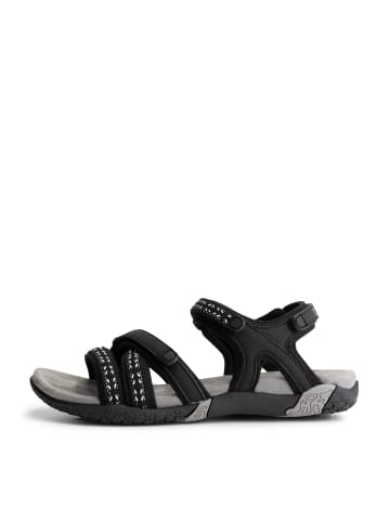 TRAVELIN' Leira Sandal in Schwarz