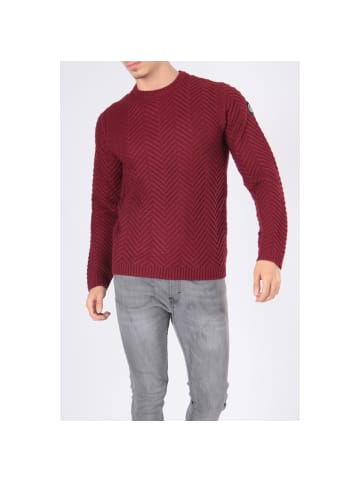 HopenLife Pullover ENERU in Bordeaux