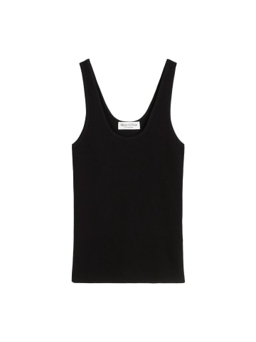 Marc O'Polo Feinstrick-Top slim in Schwarz