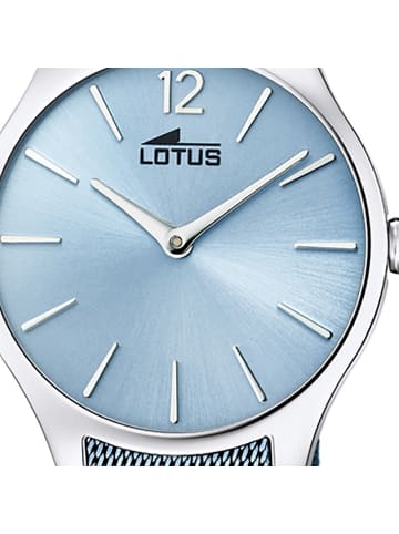 Lotus Analog-Armbanduhr Lotus Bliss hellblau mittel (ca. 32mm)