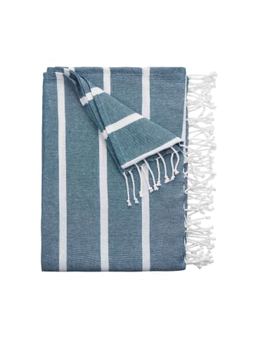 Butlers Strandtuch L 200 x B 180cm SURFSIDE in Blau