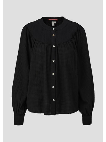 QS Bluse in 9999_schwarz