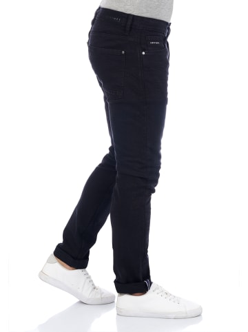 DENIMFY Jeans DFMiro regular/straight in Schwarz