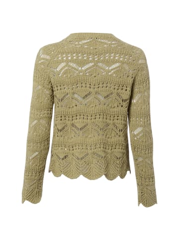 Marie Lund Strickpullover in schilf - 0004