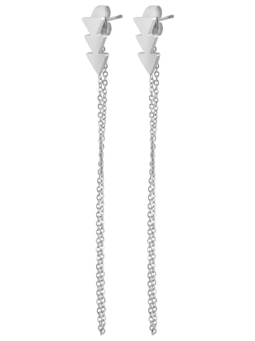 Adeliás Damen Ohrringe – Ohrstecker aus Edelstahl in silber