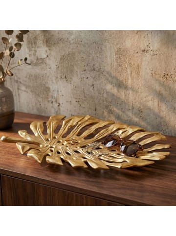 FineBuy Tischdekoration in Gold / Aluminium / 36x29x4