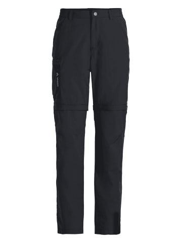 Vaude Outdoorhose Farley Zo V in Schwarz