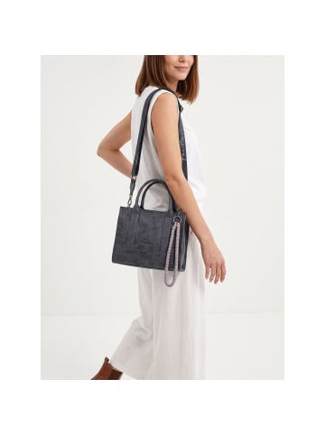 Fritzi aus Preußen SquareN Vintage Handtasche 20.5 cm blau