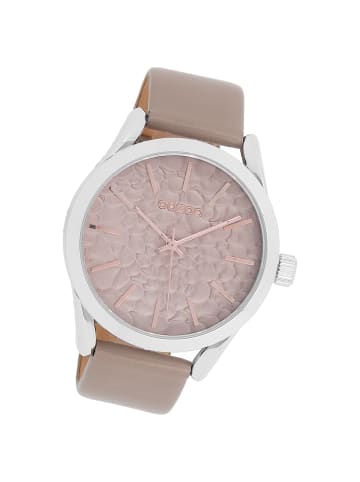 Oozoo Analog-Armbanduhr Oozoo Timepieces beige groß (ca. 43mm)