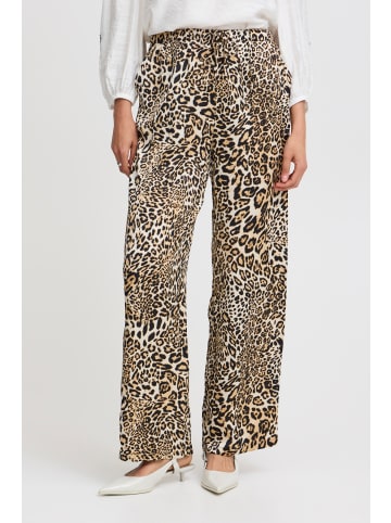 b. young BYICAT PANTS - LIGHT WOVEN Loose fit in Black Mix