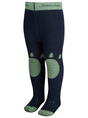 Sterntaler Krabbelstrumpfhose Bär in marineblau