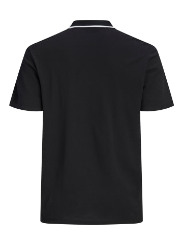 JACK & JONES PLUS Poloshirt in Black