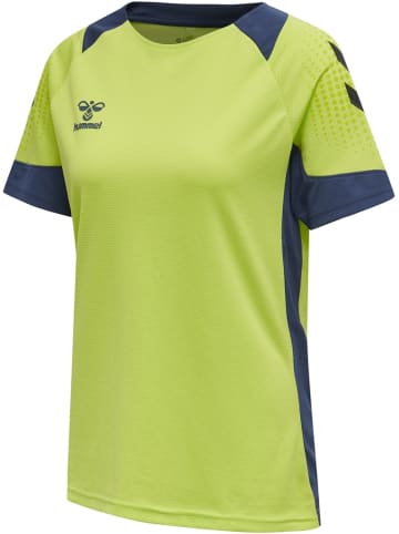 Hummel Sportshirt "Hmllead Womens S/S Poly Jersey" in Grün