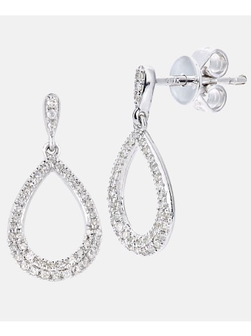 Diamant L'éternel Ohrhänger aus 375 Weißgold mit Diamant