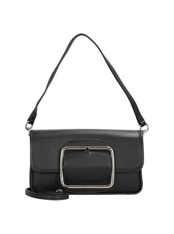 Seidenfelt Grurup - Umhängetasche 19 cm (smooth toffee) in schwarz