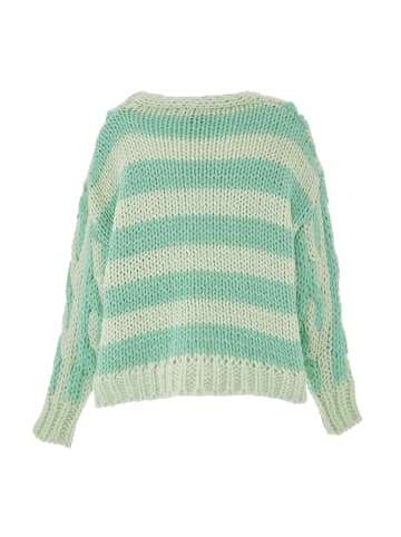 ebeeza Damen Strickjacke in Lagune