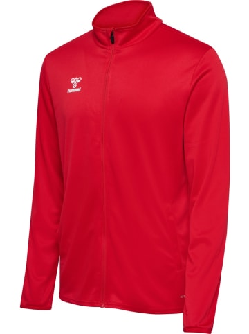 Hummel Trainingsjacke "Hmlessential Track Jacket" in Rot