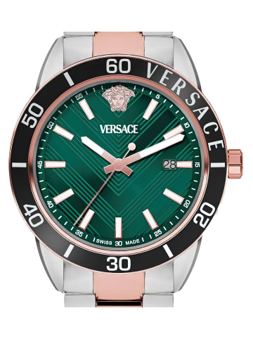 Versace Analoguhr für Herren in Grün