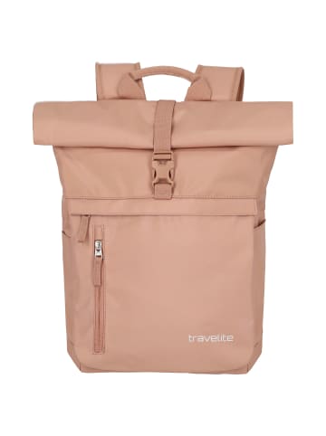 travelite Basics Rollup - Rucksack 60 cm in puderrosa