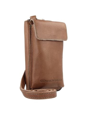 Cowboysbag Garston Handytasche Leder 9 cm in storm grey