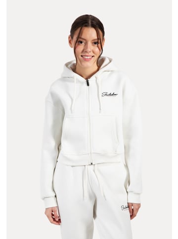 SMILODOX Zip Jacke Enara in Creme