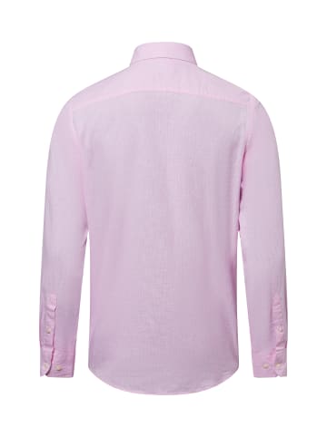 Nils Sundström Hemd in rosa weiß - 0008