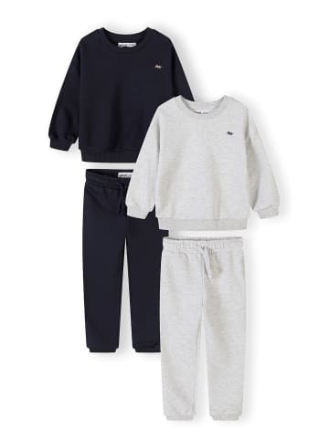 Minoti 2-tlg Jogginganzug NOSFLEECE202 in dunkelblau