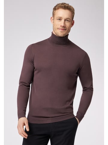 Roy Robson Strickrollkragenpullover Mit Rollkragen in DUNKELLILA