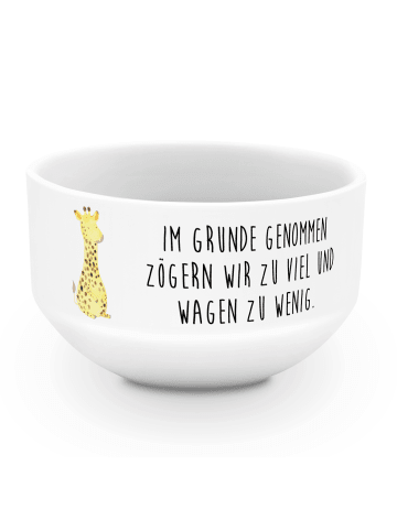 Mr. & Mrs. Panda frühstücksbowl Giraffe Zufrieden mit Spruch in Weiß
