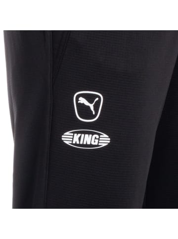 Puma Trainingshose KING Pro in schwarz / weiß