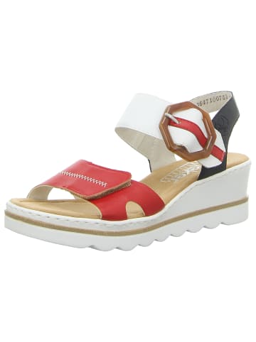 rieker Keilsandalette in rot