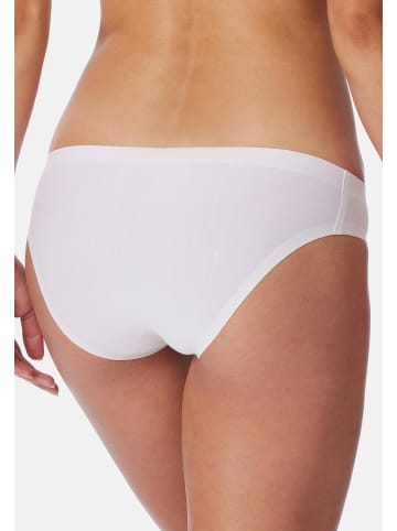 Schiesser Slip Invisible Cotton in Schwarz / Weiß / Sand