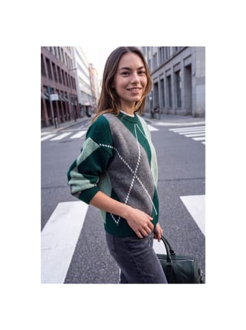 Street One Pullover in mossed green