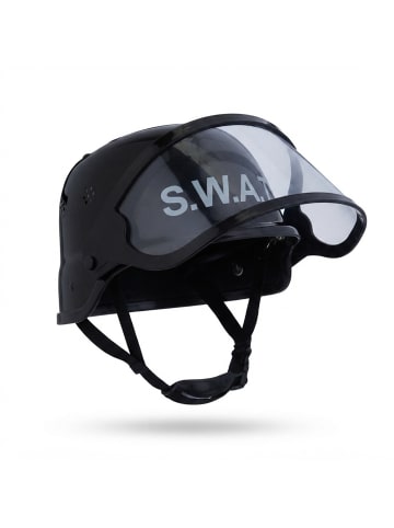 relaxdays 5 x SWAT Helm in Schwarz - (B)22,5x (H)24,5 x (T)28 cm