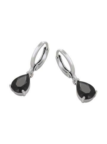 gaya Women Earrings in Silver Black