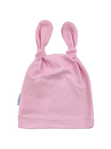 Aliap Babymütze Hase in rosa/pink