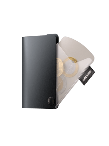 Secrid Coinpocket Box (10X) Transparent in weiss