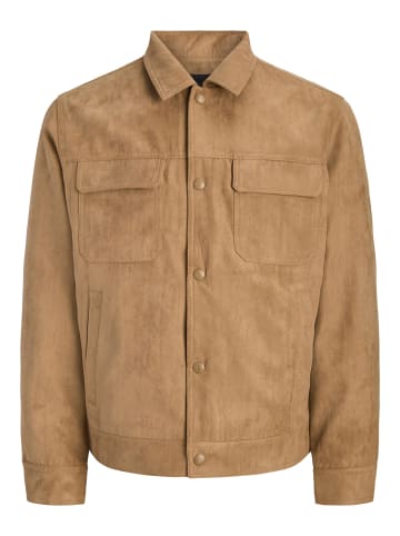 Jack & Jones Overshirt in Petrified Oak