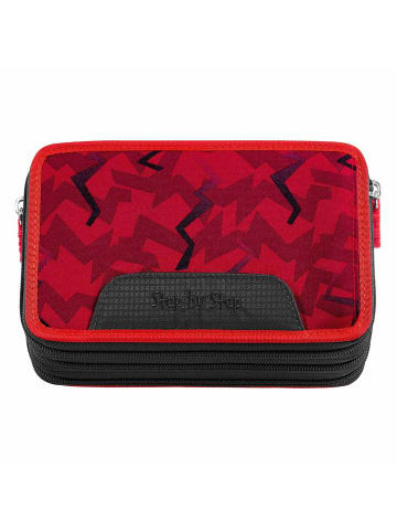 Step by Step XXL-Mäppchen Monster Truck Rocky 3 Fächer in rot