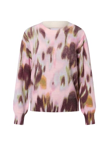 NÜMPH Strickpullover Nuliani in aubergine rosa - 0001