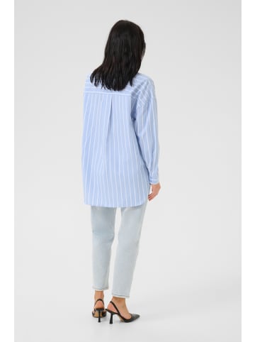 My Essential Wardrobe Langarm-Hemd KionaMW Box fit in Vista Blue Striped