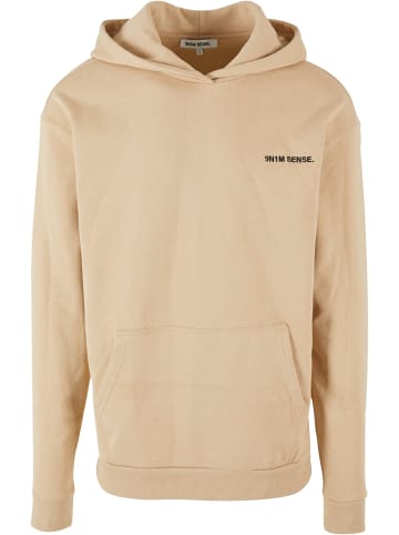 9N1M SENSE Kapuzenpullover in softmocca