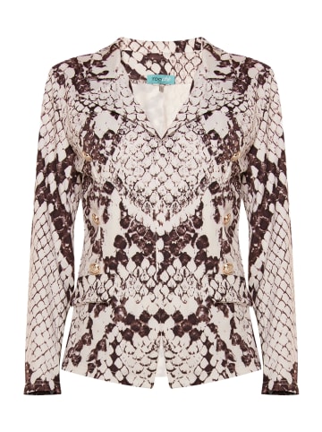 TOOCHE Blazer "Snake" in Weiß