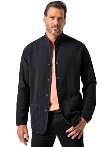 JP1880 Strickjacke in schwarz