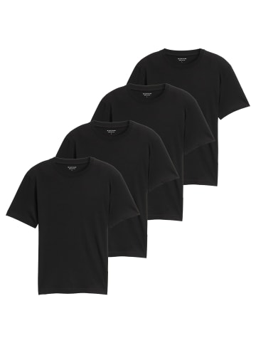 Tom Tailor T-Shirt 4er Pack in Schwarz