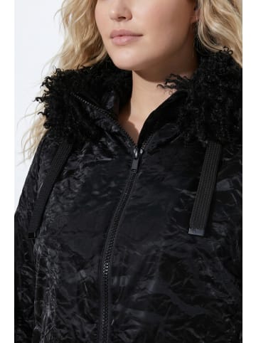 Ulla Popken Mantel in schwarz