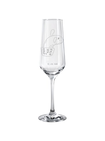 Mr. & Mrs. Panda Champagnerglas Kaktus Mama ohne Spruch in Transparent