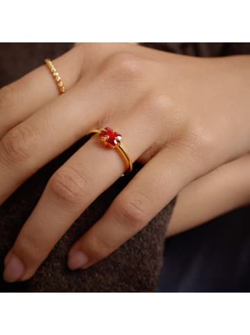 Noelani Ring Silber 925, gelbvergoldet in Gold